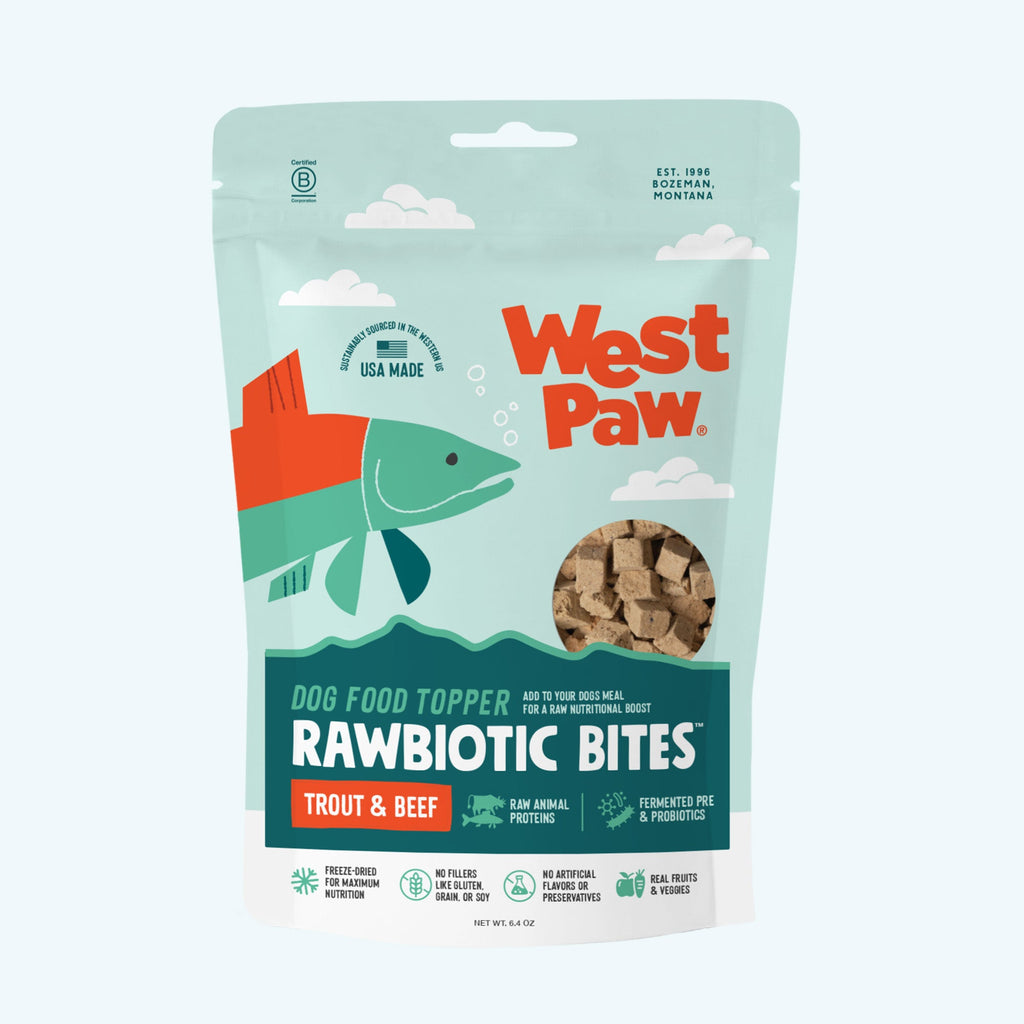 West Paw Trout & Beef Dog Food Topper