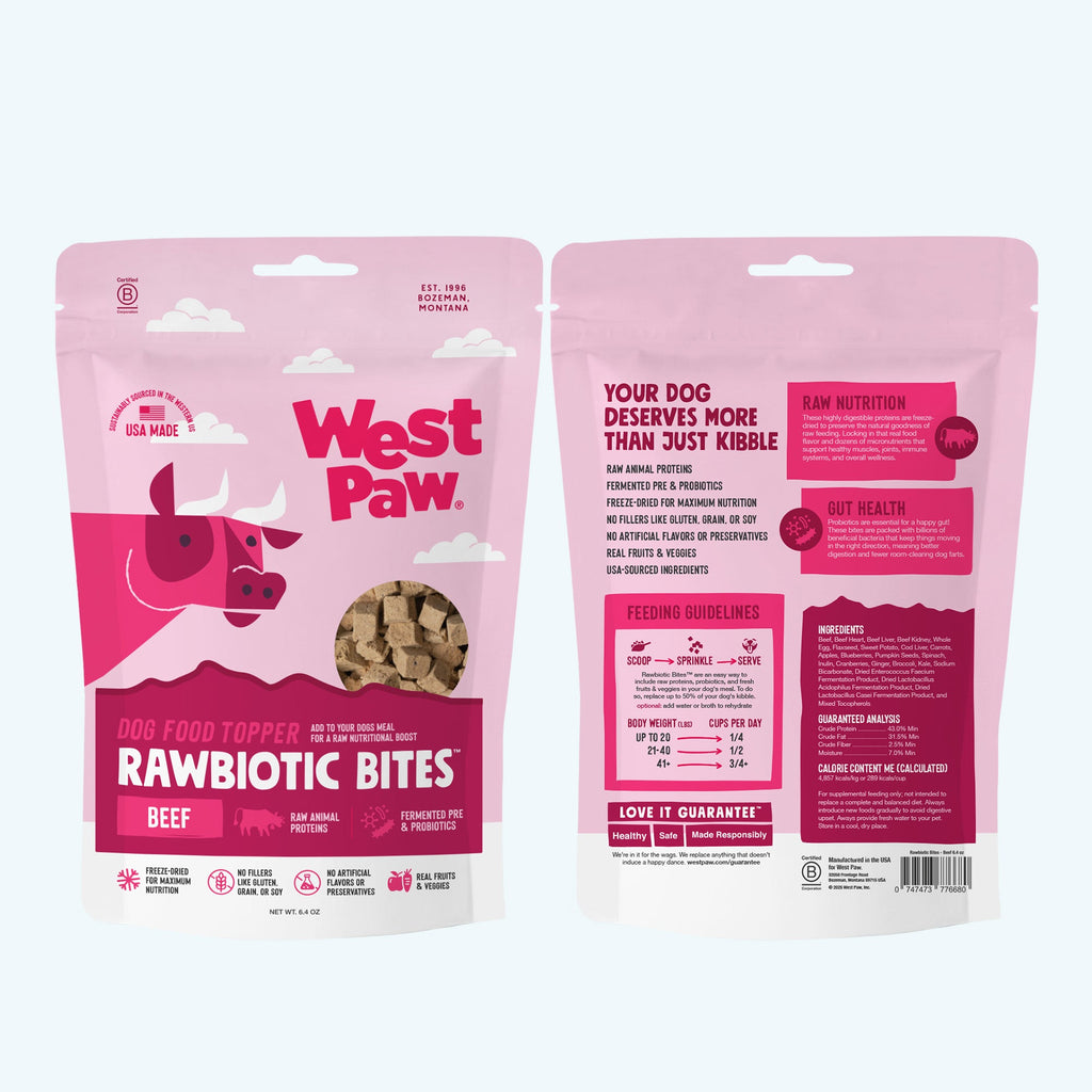 West Paw Beef Dog Food Topper