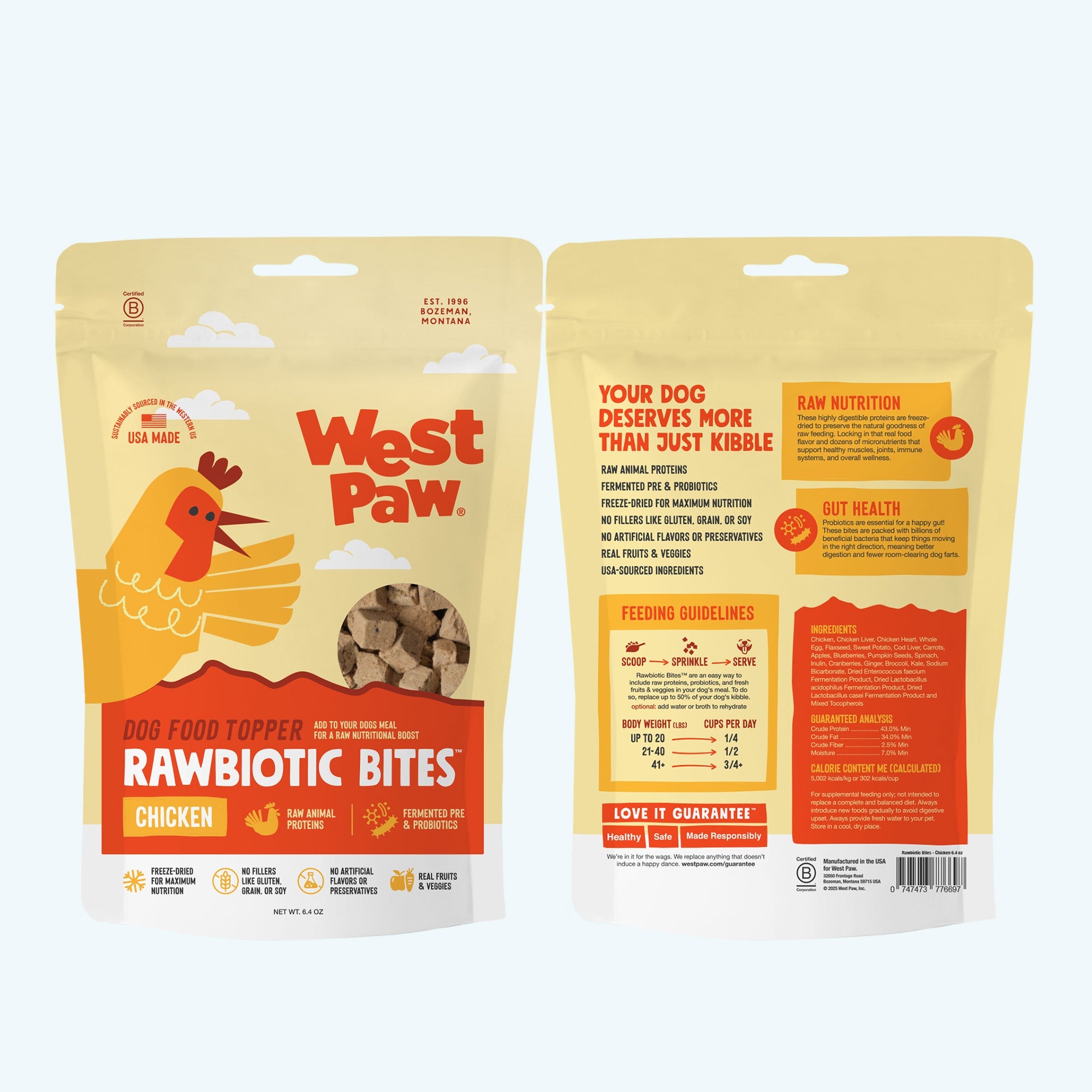 West Paw Chicken Dog Food Topper