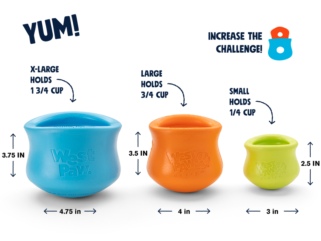 West Paw Toppl Treat Dispensing Dog Toy