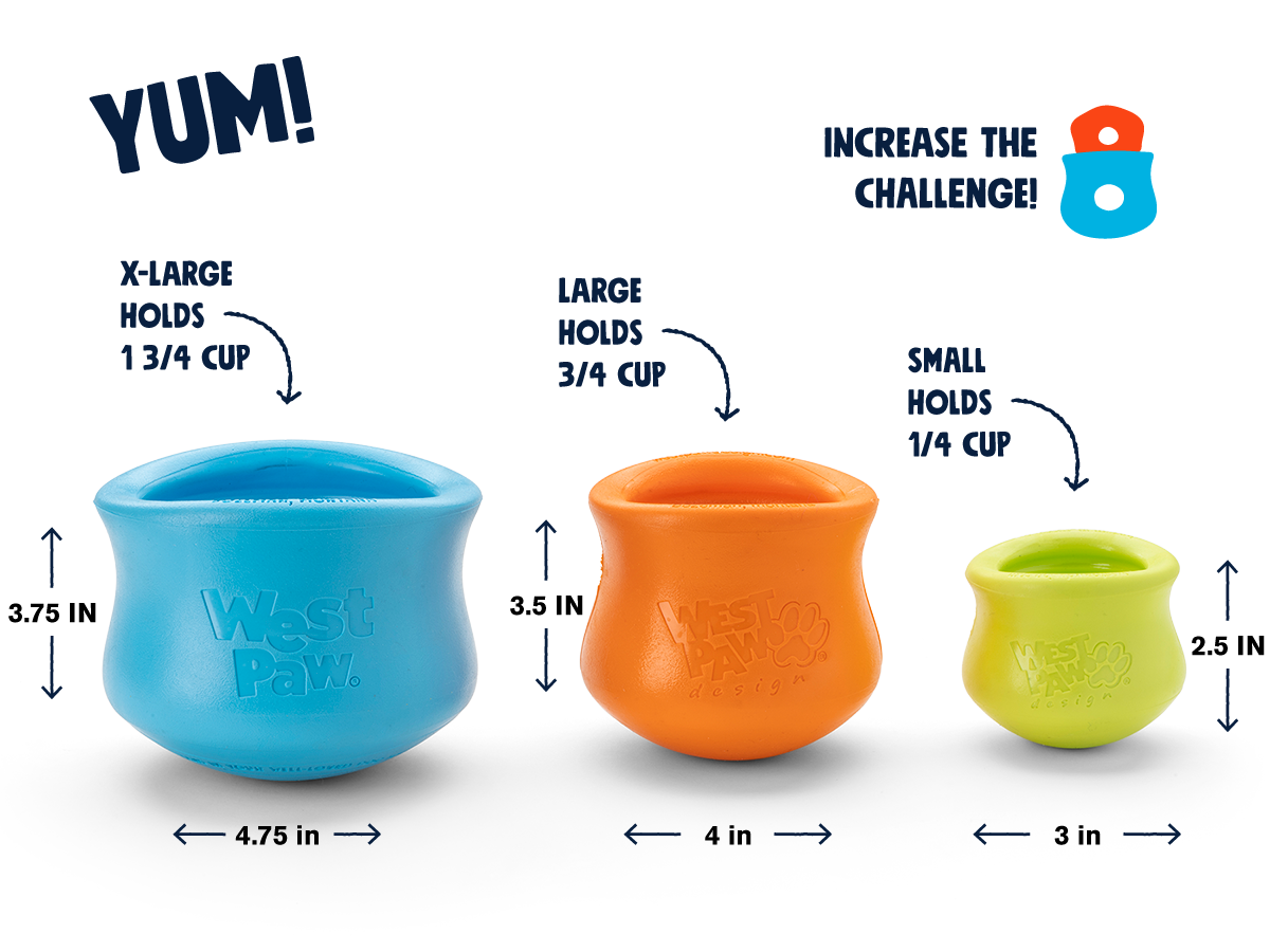 West Paw Toppl Treat Dispensing Dog Toy