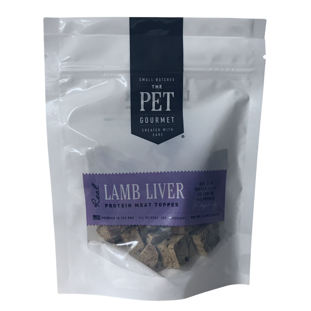 Freeze Dried Lamb Liver Dog Treat | The Pet Gourmet