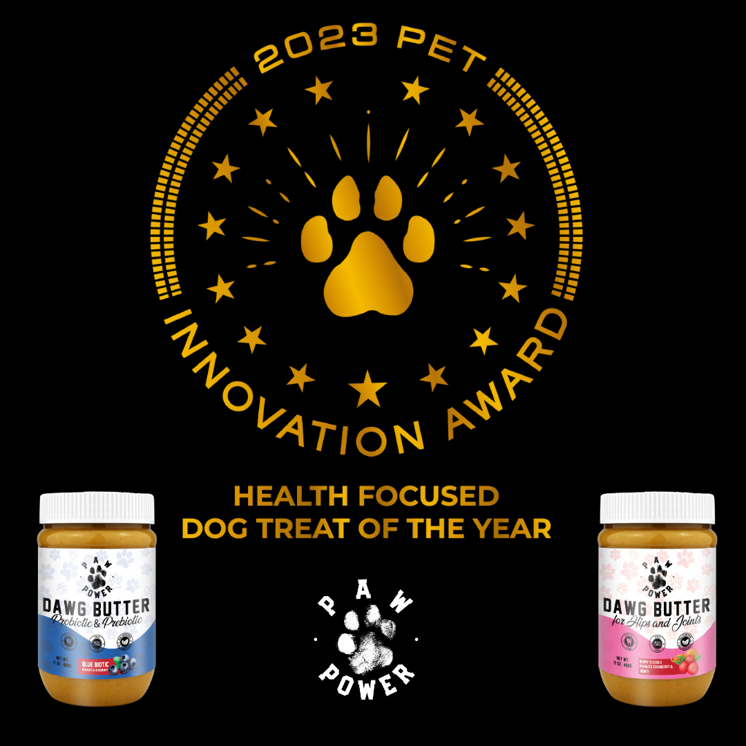 Dawg Butter Berry Flexible – Hip & Joint Supplement Peanut Butter for Dogs | Paw Power Nutrition