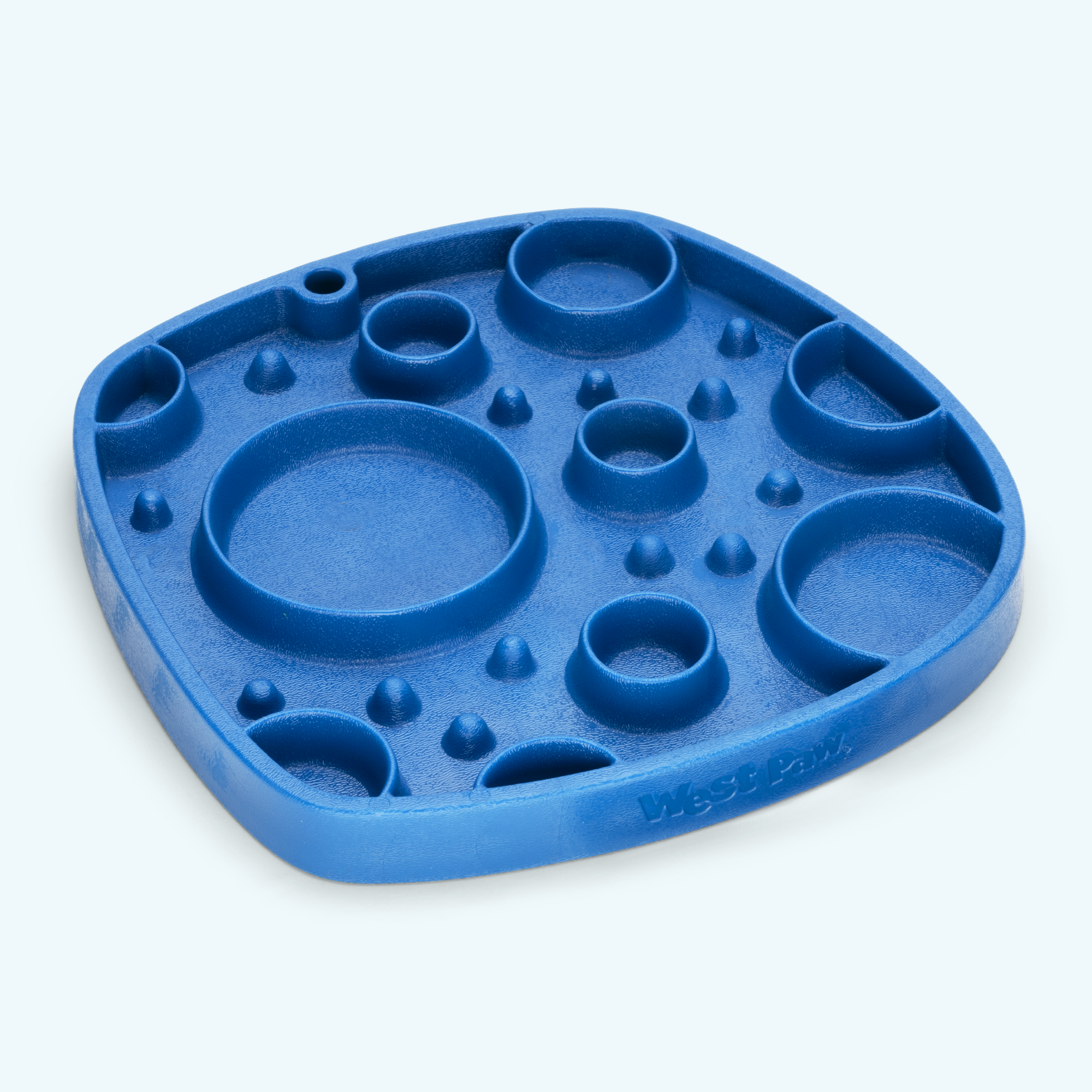 West Paw Bubbles Feast Mat – Slow Feeder Lick Mat for Dogs