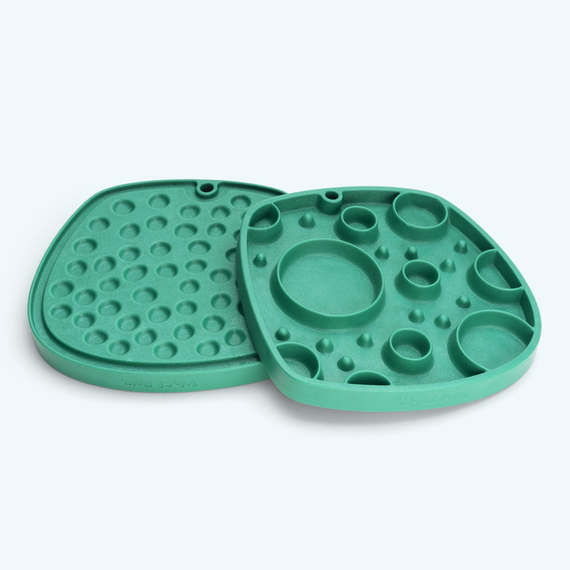 West Paw Bubbles Feast Mat – Slow Feeder Lick Mat for Dogs
