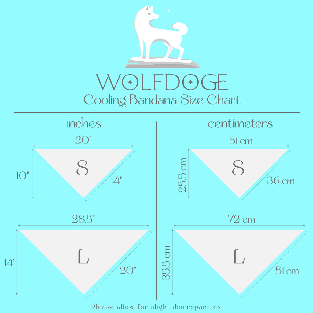 Asanoha Cooling Bandana – Bandanas | Doggo Dream Shop