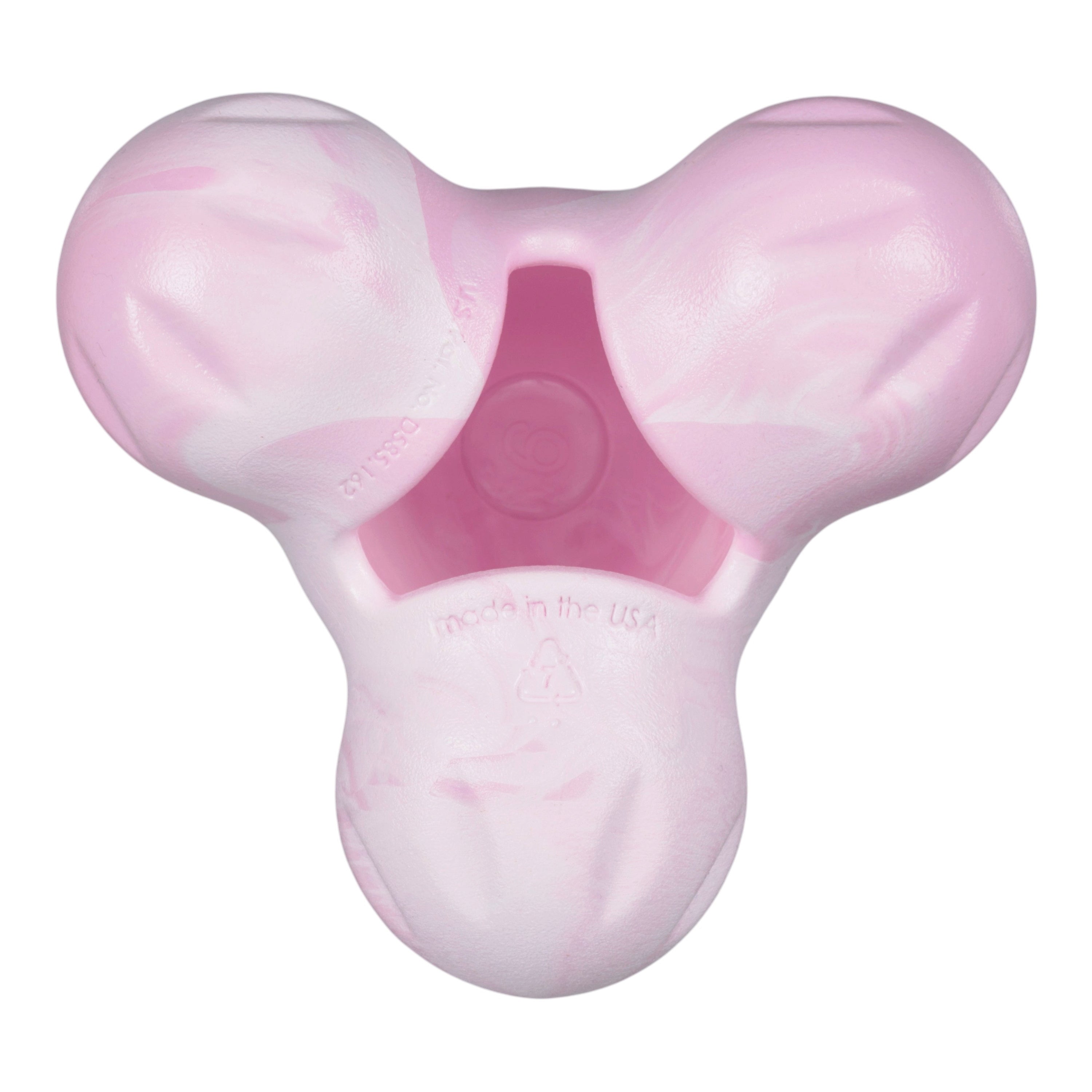 West Paw Tux Treat Dispensing Chew Toy – Bubblegum Swirl