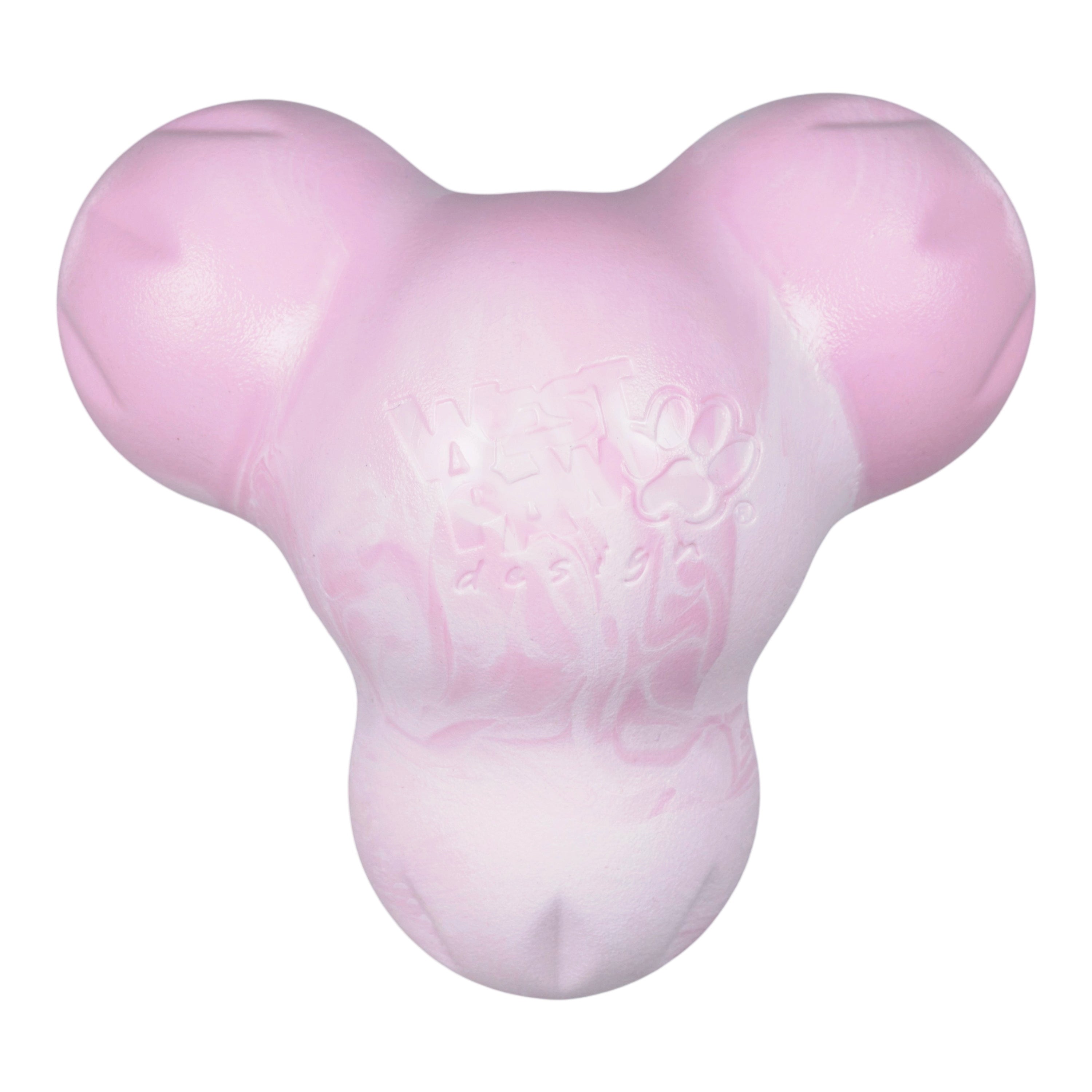 West Paw Tux Treat Dispensing Chew Toy – Bubblegum Swirl