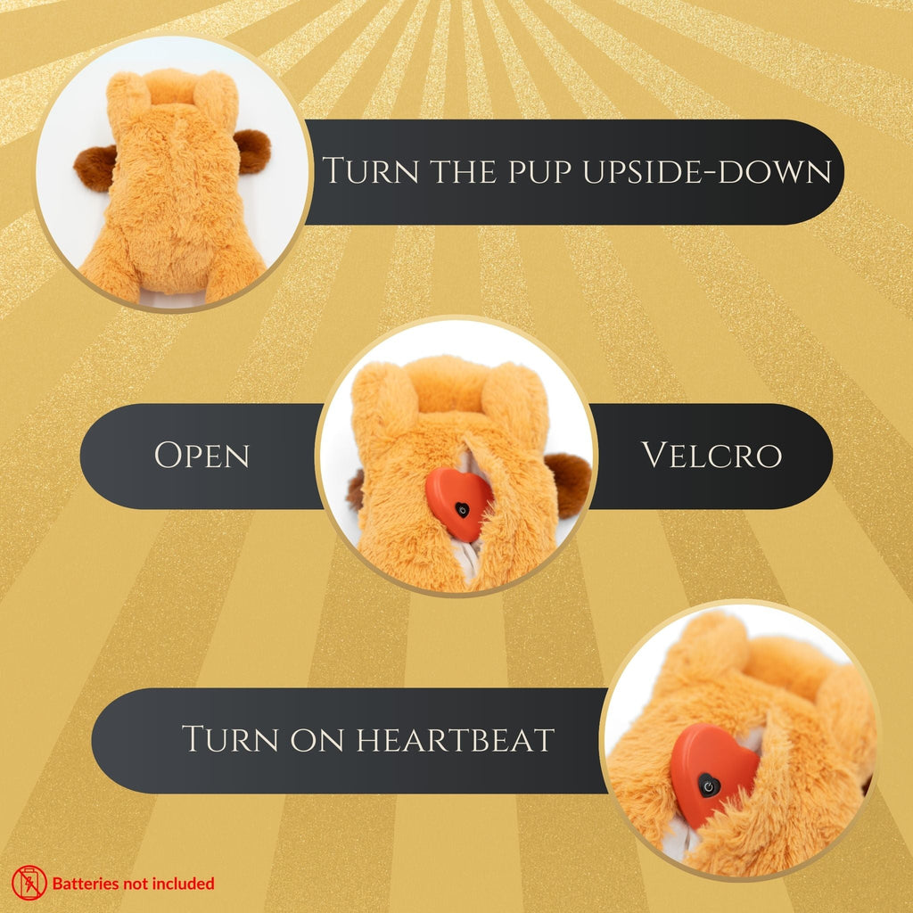 Zen Pup Calming Dog Toy with Heartbeat | Wasatch Pup