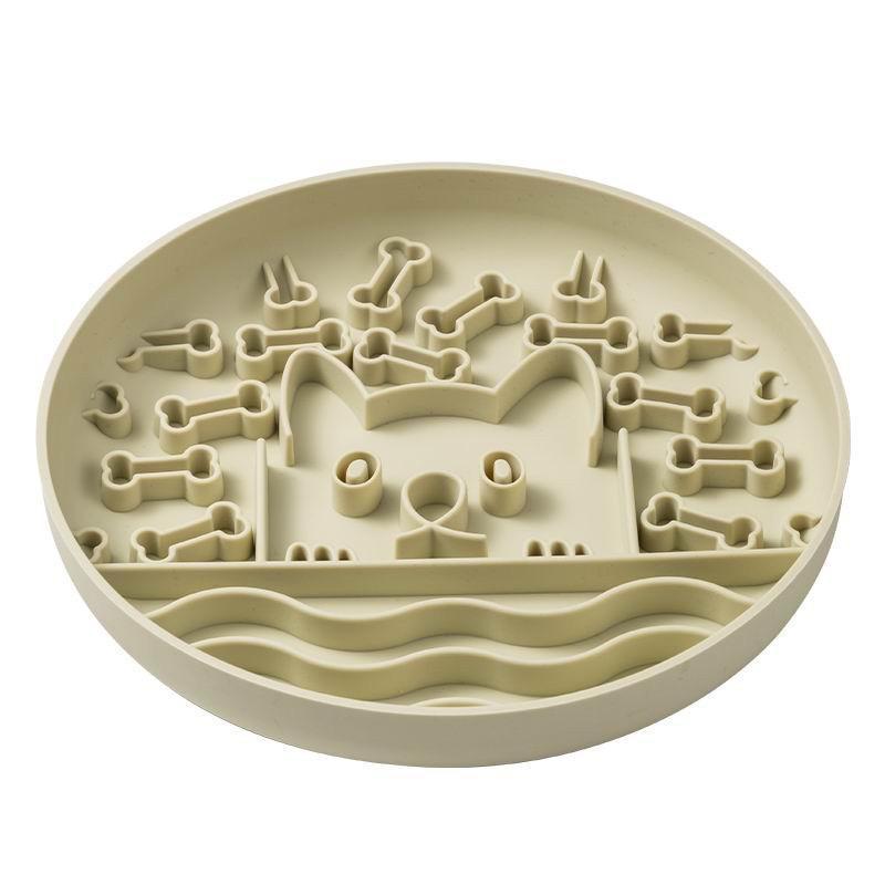 Silicone Slow Feeder Lick Mat – Suction Cup Non-Slip Enrichment Mat | Milou & Lumi