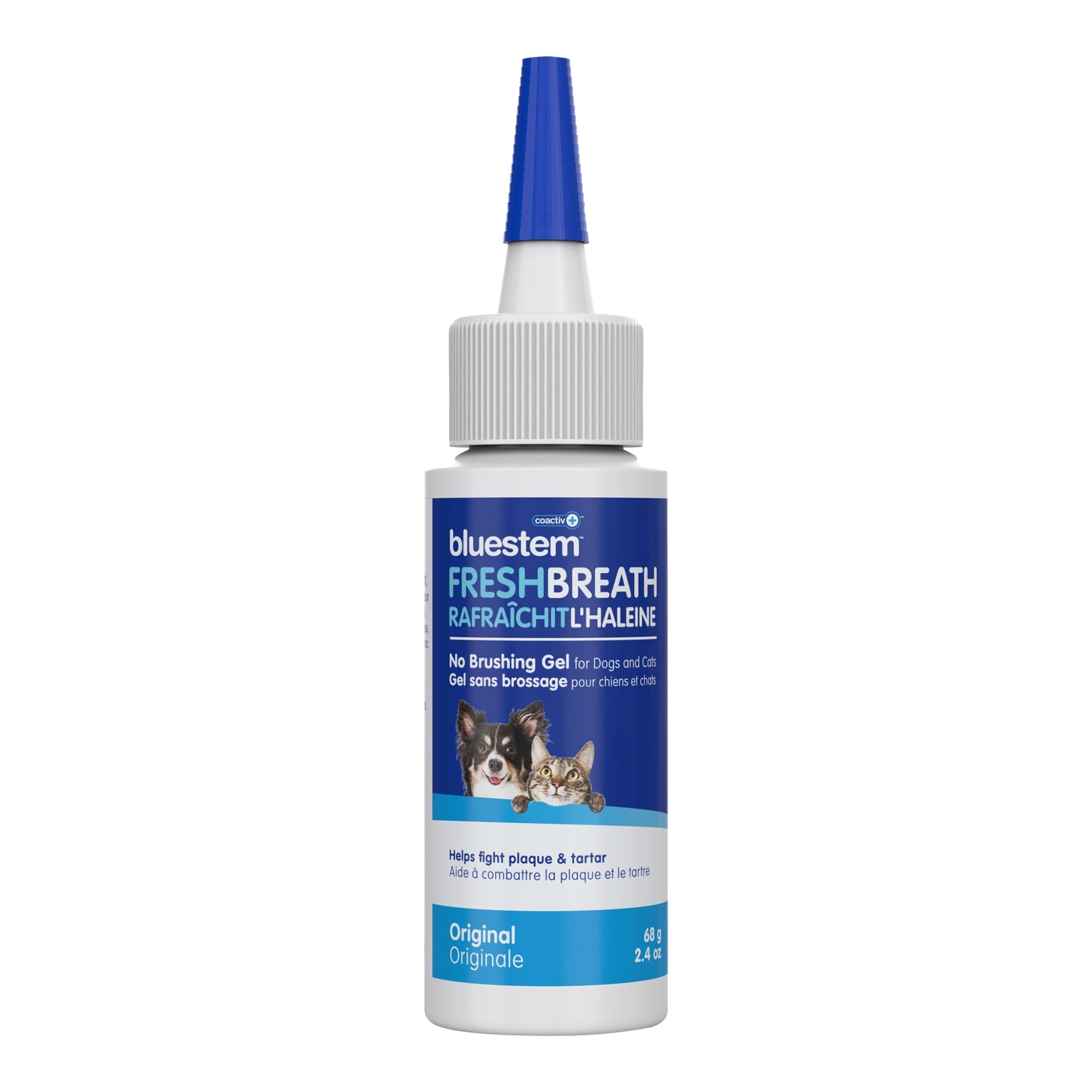 Bluestem No-Brush Dental Gel for Dogs & Cats — Coactiv+ Formula