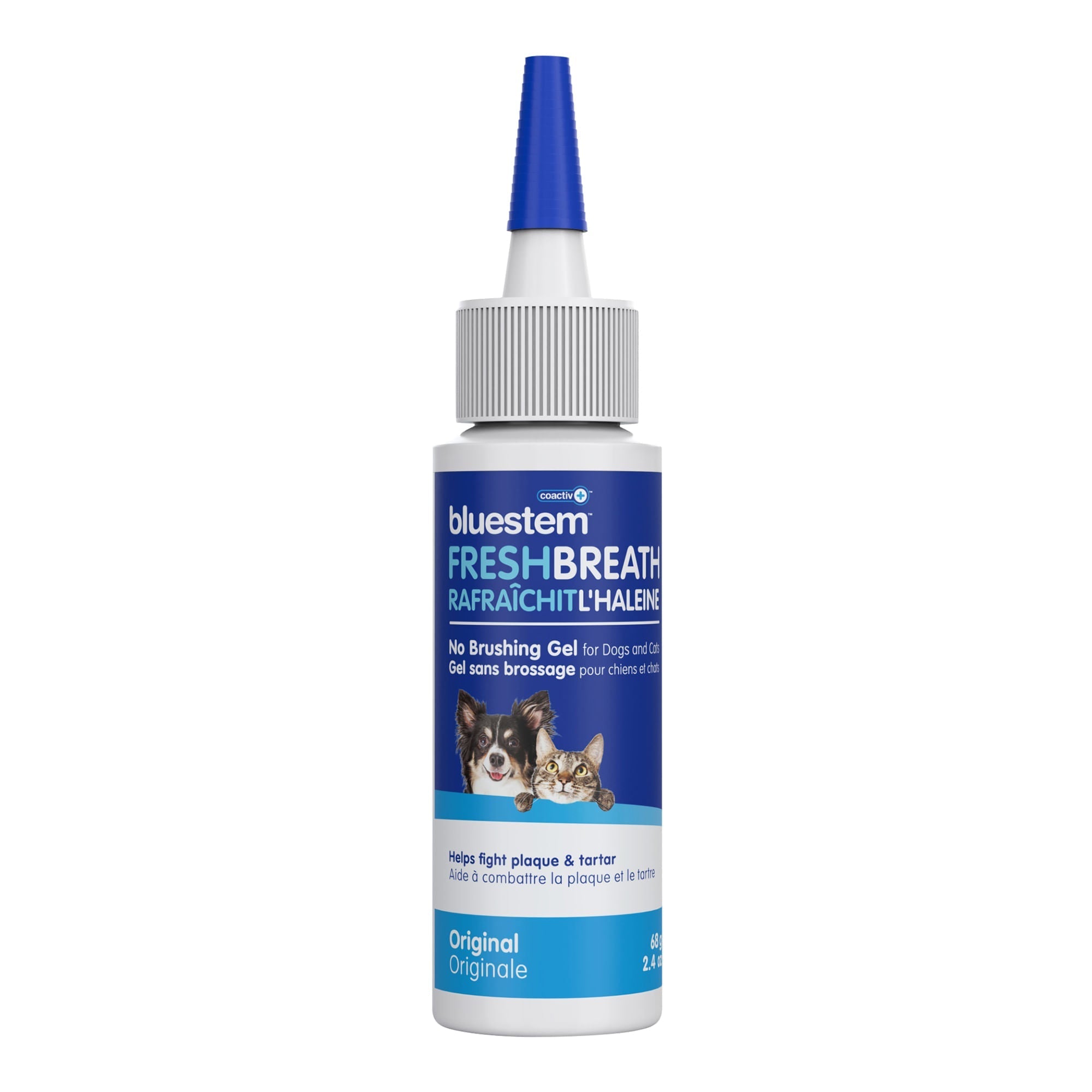 Bluestem No-Brush Dental Gel for Dogs & Cats — Coactiv+ Formula