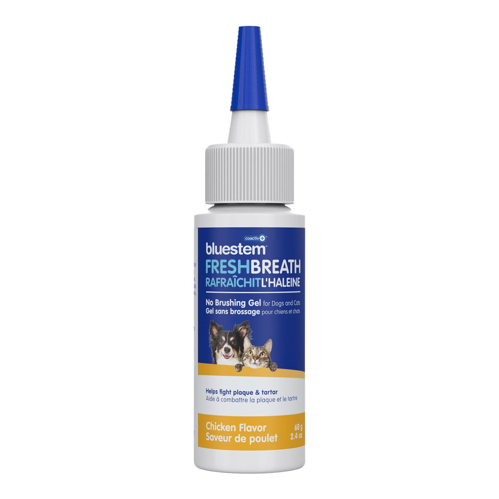 Bluestem No-Brush Dental Gel for Dogs & Cats — Coactiv+ Formula