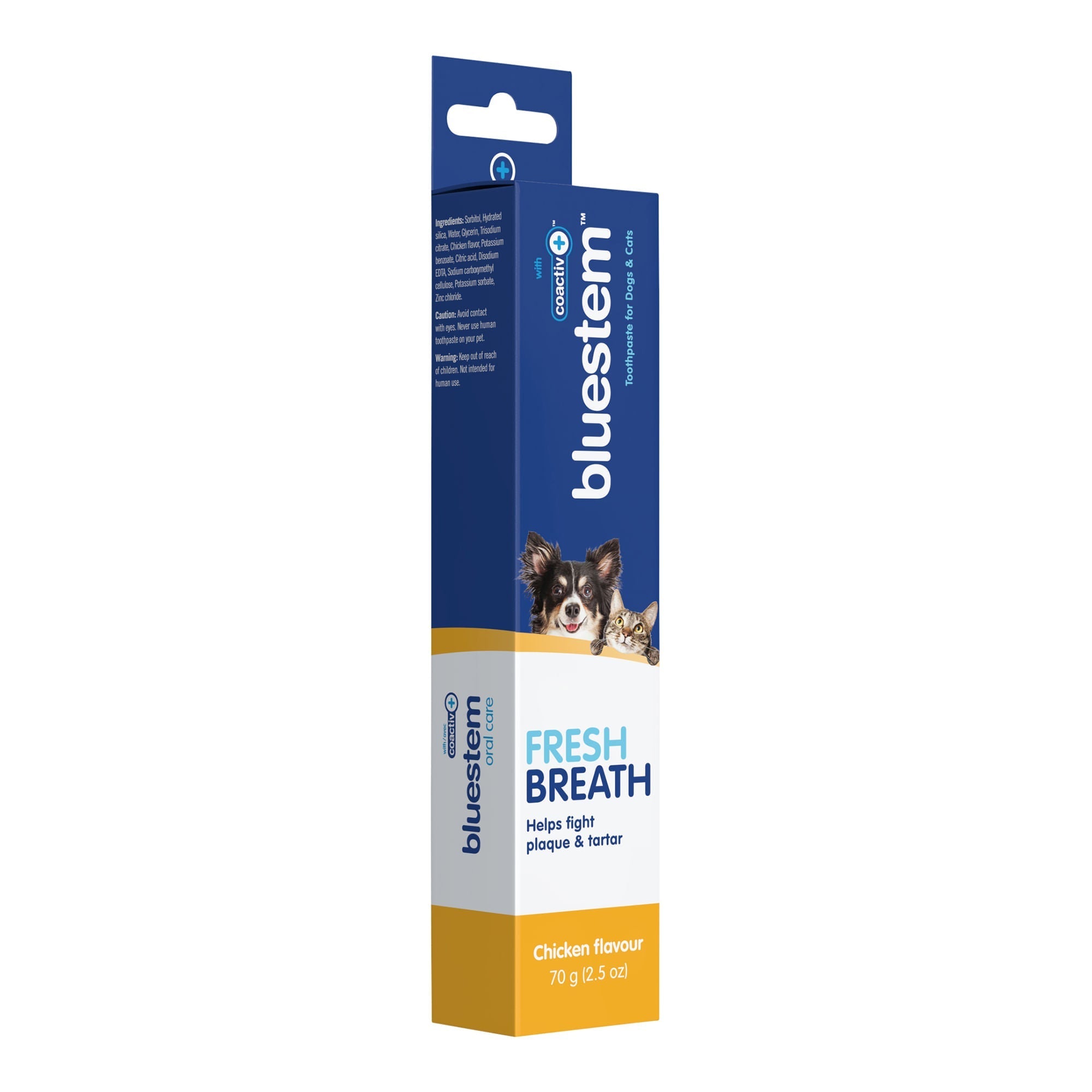 Bluestem Coactiv+ Dog & Cat Toothpaste — Chicken Flavor, 2.5 oz