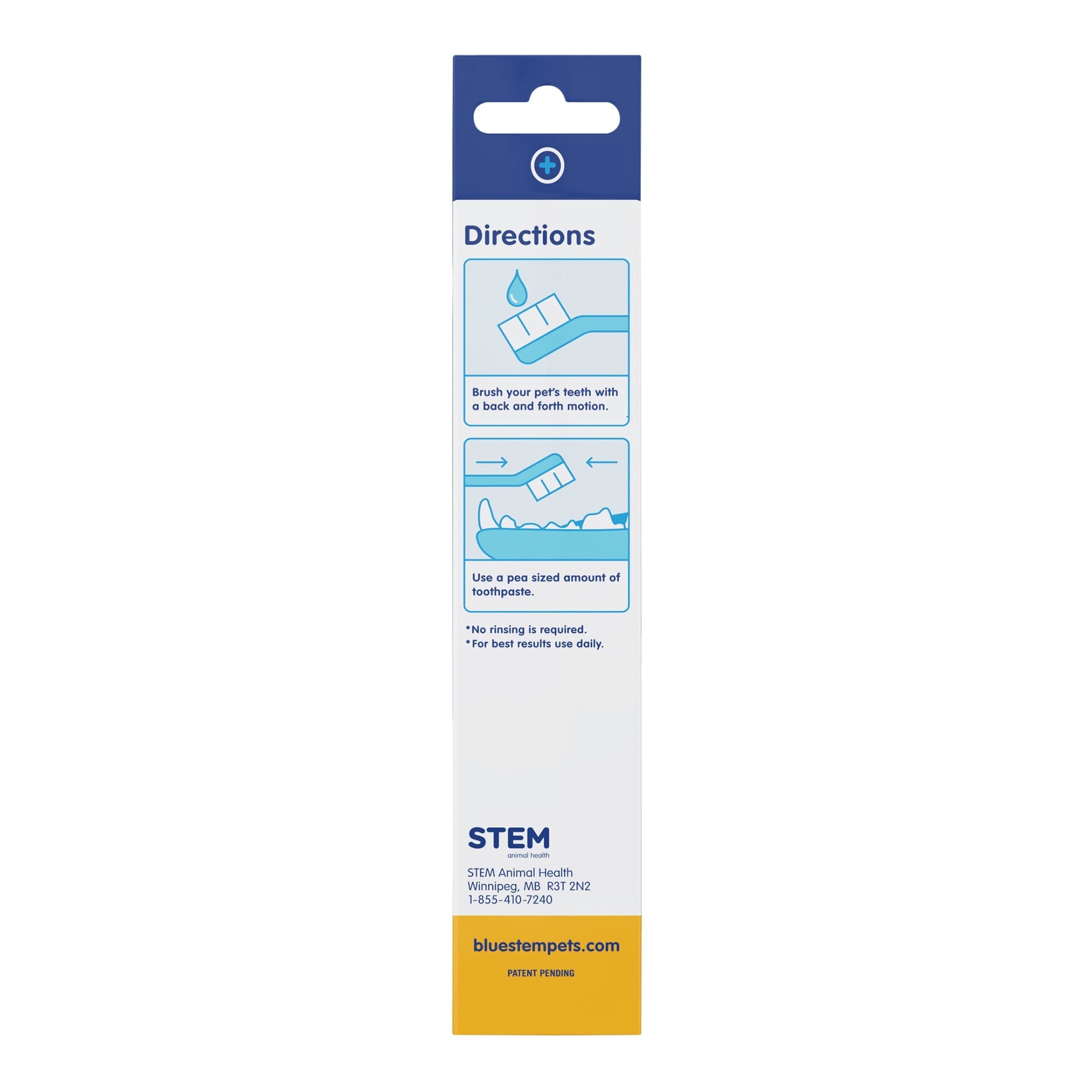 Bluestem Coactiv+ Dog & Cat Toothpaste — Chicken Flavor, 2.5 oz