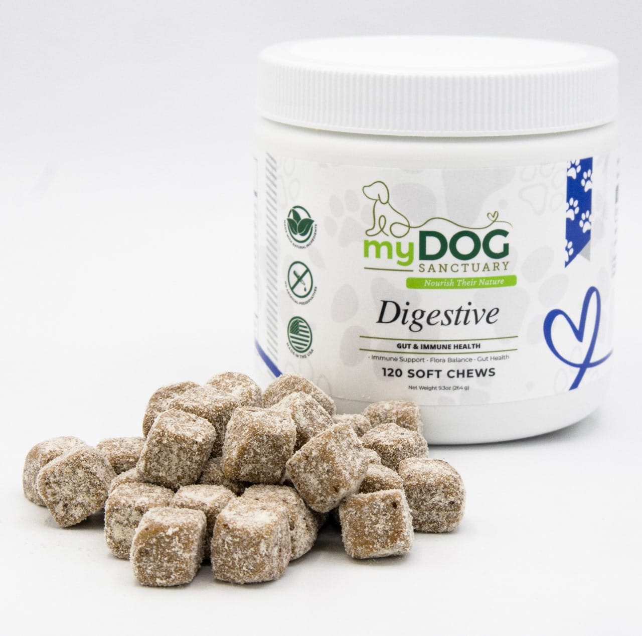 Gut Garden Digestive Support Chews – Dog Supplements | Doggo Dream Shop