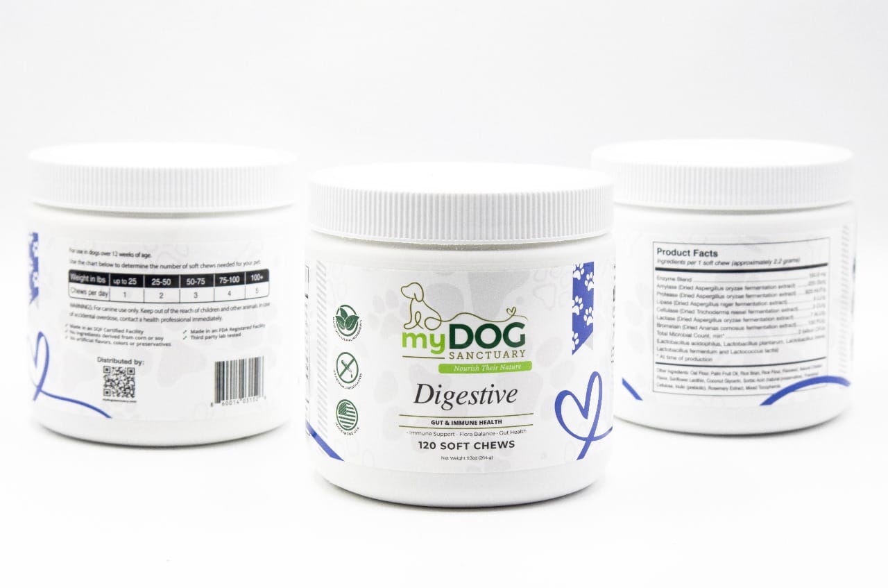 Gut Garden Digestive Support Chews – Dog Supplements | Doggo Dream Shop