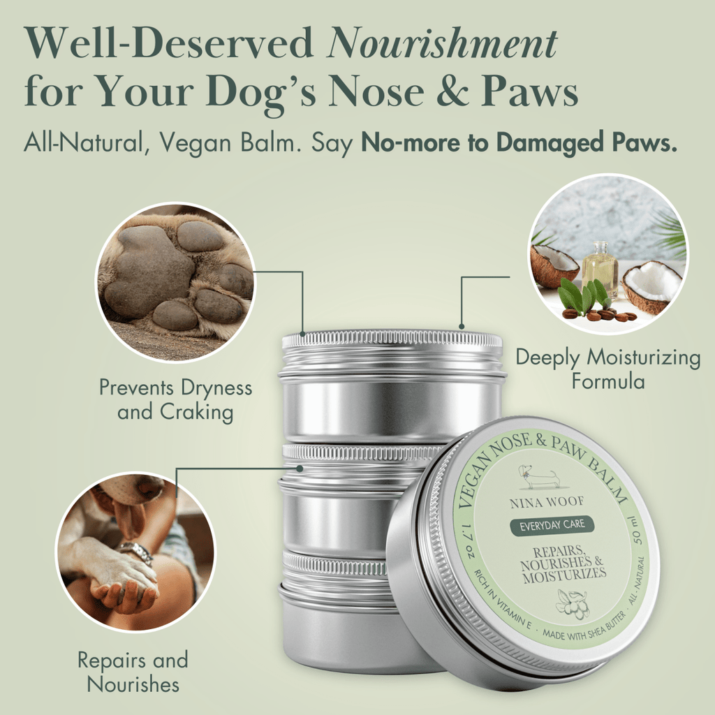 Dog Vegan Nose & Paw Balm | Nina Woof