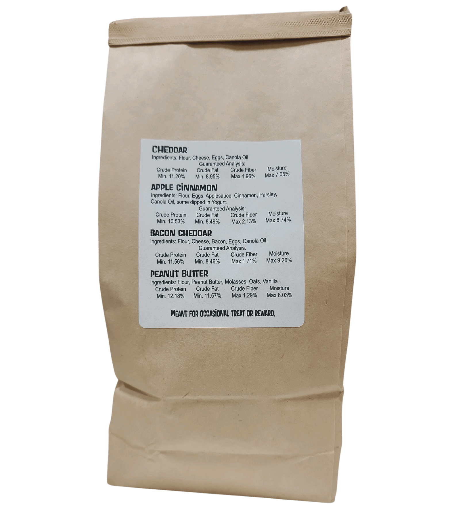 Party Bag Treat Blend | 1lb Homemade Dog Treats | Doodle Doo Bakery