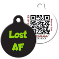 PetHub QR Pet ID Tag – Lost AF – Pet ID Tag | Doggo Dream Shop
