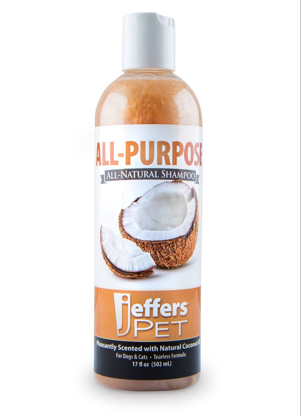 Tearless Coconut Oil All-Purpose Shampoo for Dogs & Cats