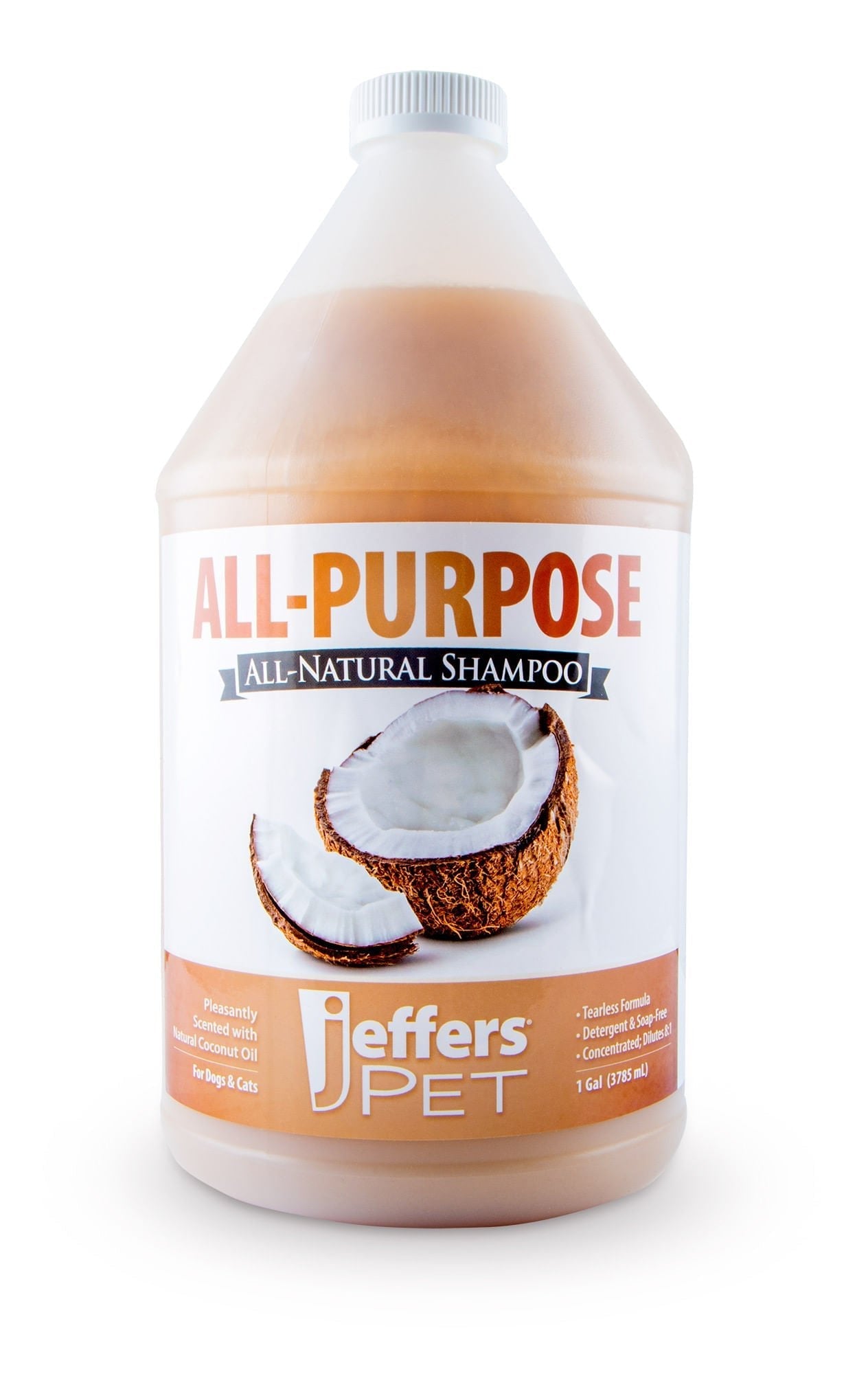 Tearless Coconut Oil All-Purpose Shampoo for Dogs & Cats