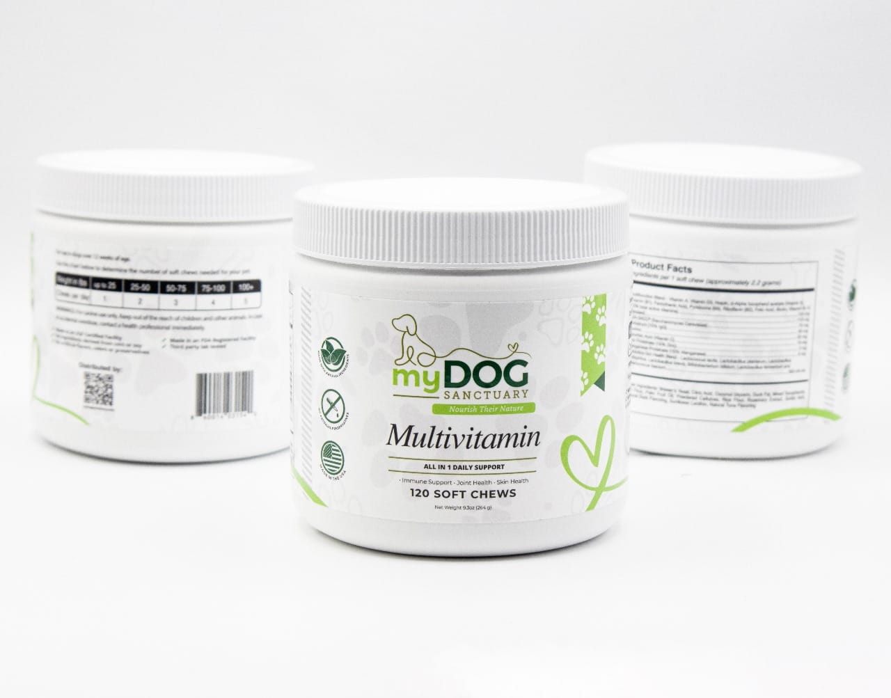 Sanctuary Strength Daily Multivitamin Chews – Dog Supplements | Doggo Dream Shop