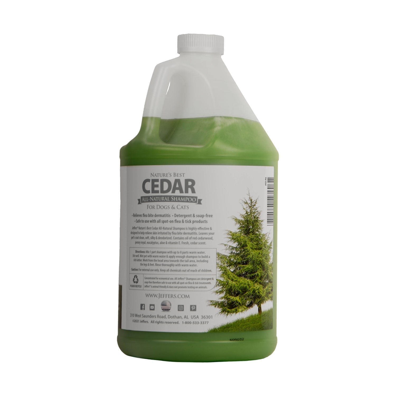 Nature's Best Cedar Flea Bite Relief Shampoo for Dogs & Cats
