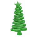 Christmas Tree Nylon Dog Chew Toy for Aggressive Chewers | USA Made