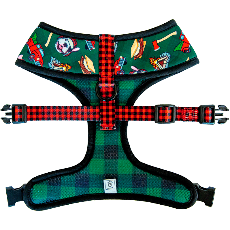 Lumbersnack Reversible Harness – Reversible Harness | Doggo Dream Shop