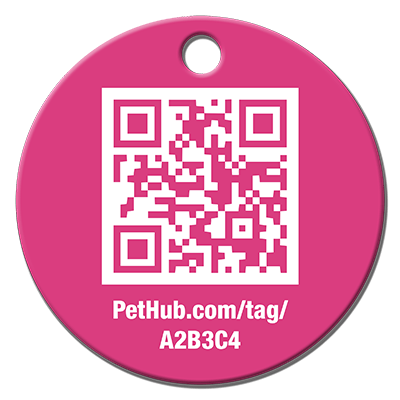 PetHub QR Pet ID Tag – Classic Aluminum – Digital Pet ID Tag | Doggo Dream Shop
