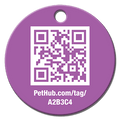 PetHub QR Pet ID Tag – Classic Aluminum – Digital Pet ID Tag | Doggo Dream Shop