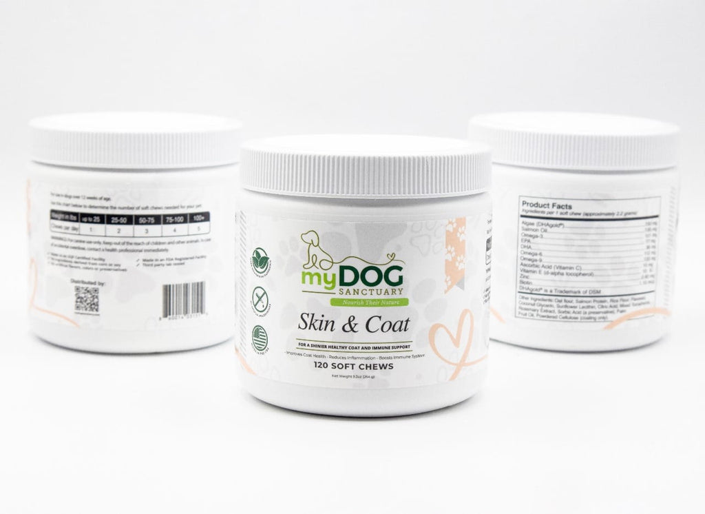 Radiant Refuge Skin & Coat Chews – Dog Supplements | Doggo Dream Shop