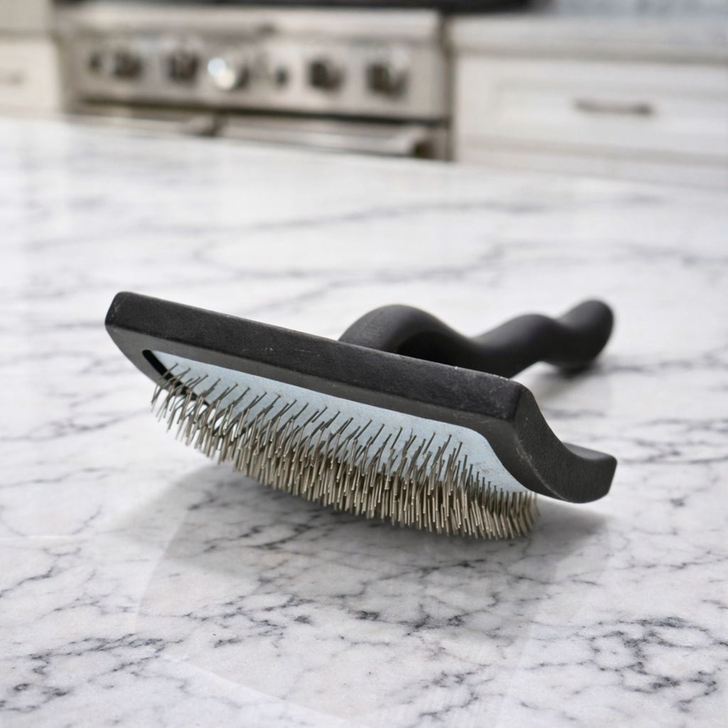 Dog Slicker Brush – Comfort Glide Pins for All Coat Types | Wasatch Pup
