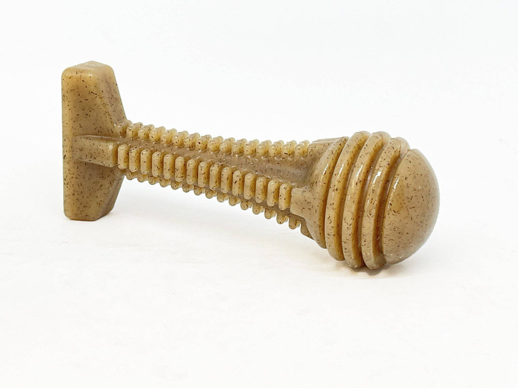 Honey Bone Dental Tower Nylon Dog Chew Toy for Aggressive Chewers | USA Made