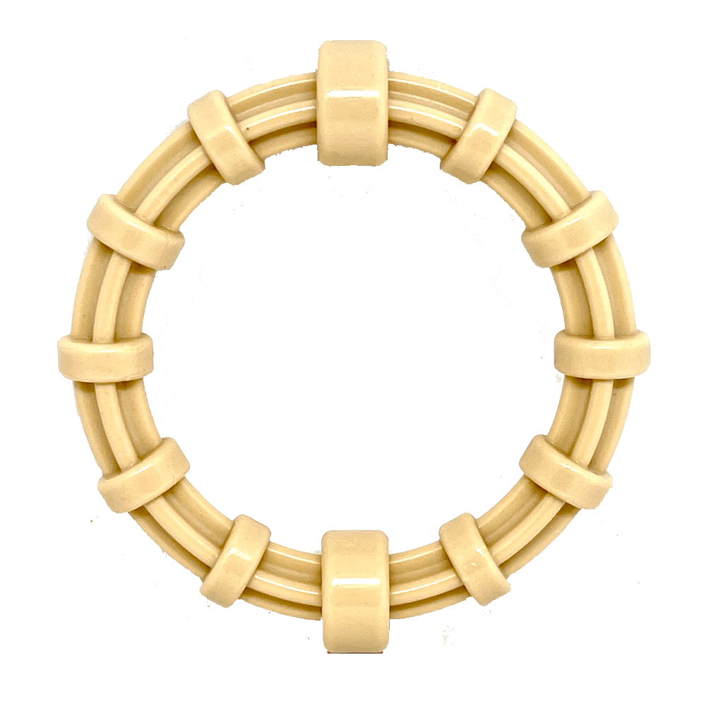 Chicken Flavored Nylon Teething Ring for Puppies & Aggressive Chewers | USA Made
