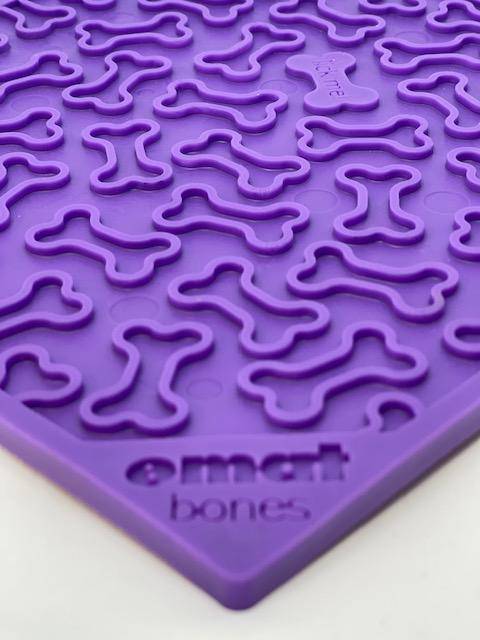 Bones eMat Enrichment Lick Mat for Dogs | USA Made