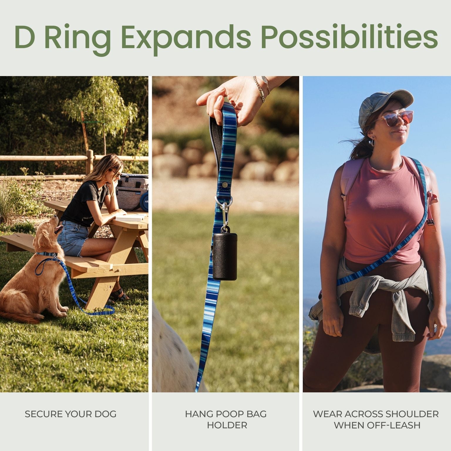 Waterproof Dog Leash – Washable, Stink-Proof & Quick-Dry | Rubyloo