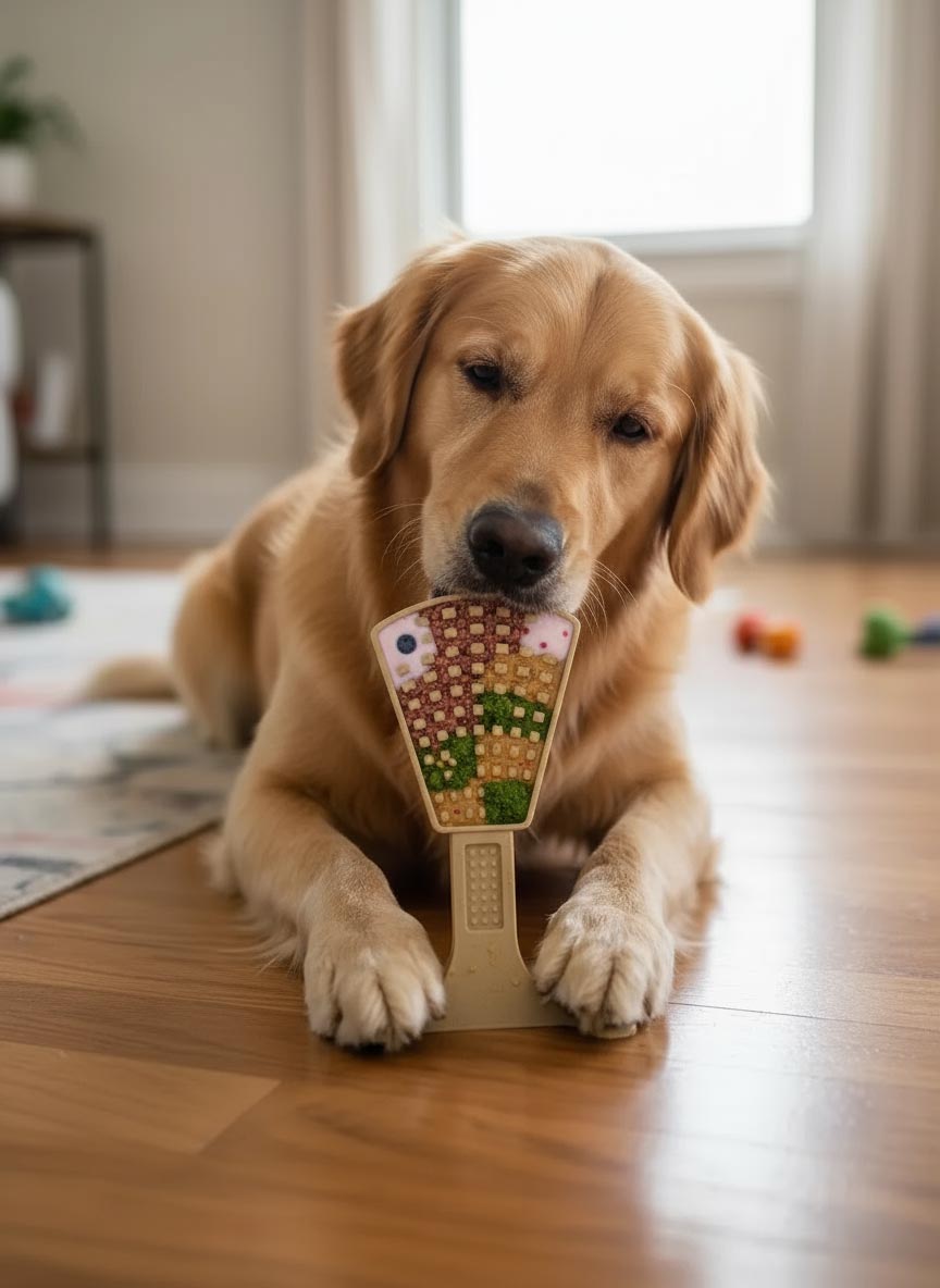 Waffle Tower Nylon Chew & Enrichment Toy for Aggressive Chewers | USA Made
