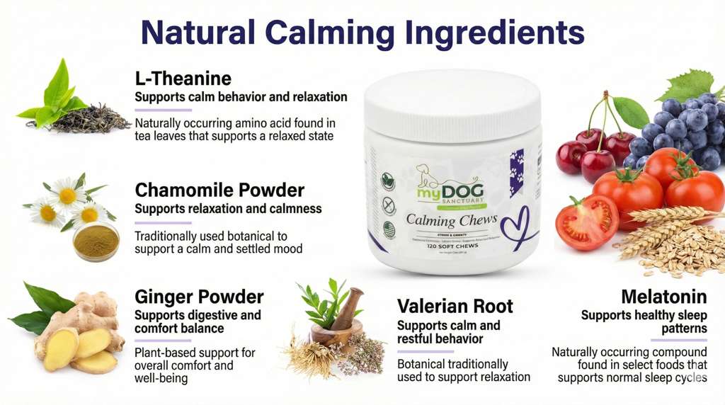Tranquil Haven Calming Chews – Dog Supplements | Doggo Dream Shop