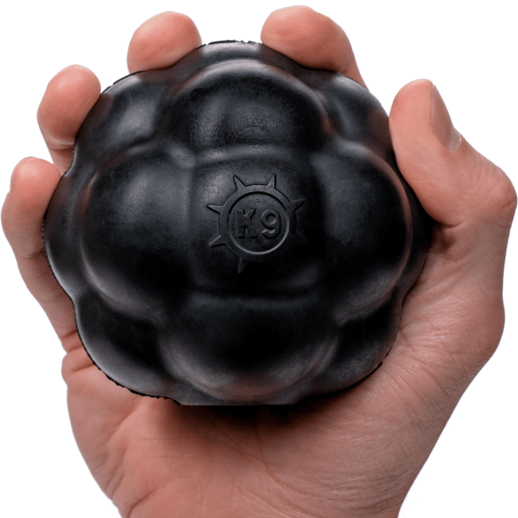 Rumble Ball Rubber Dog Toy for Aggressive Chewers | Monster K9